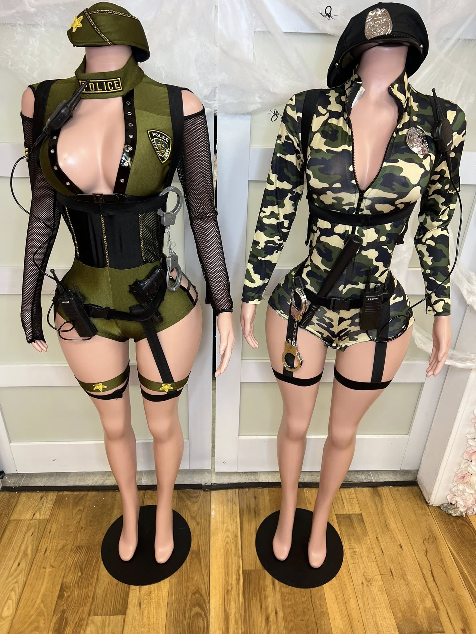 Lady cop costume